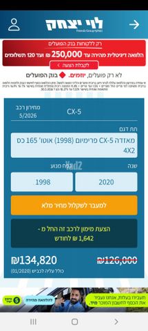 מודעת רכב מאזדה CX-5