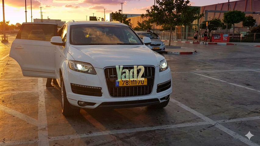 מודעת רכב אאודי Q7
