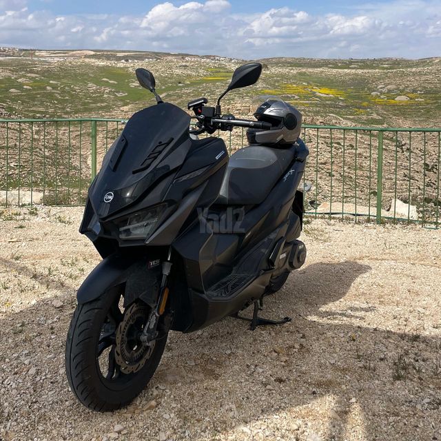 מודעת רכב סאן יאנג ג'ט איקס 125