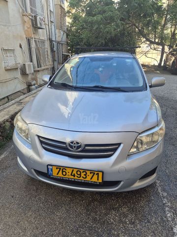 מודעת רכב טויוטה קורולה