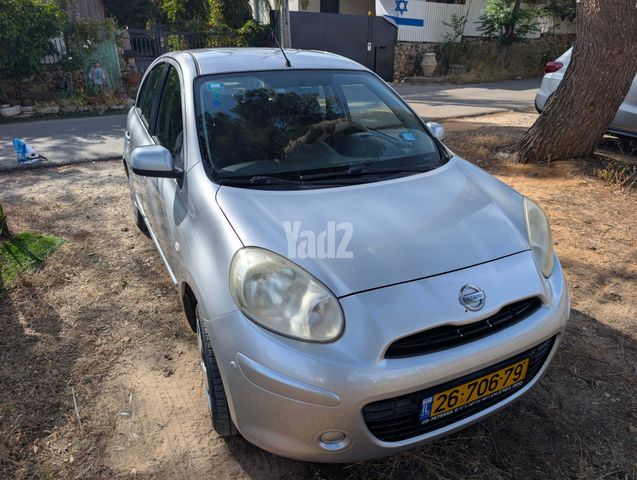 מודעת רכב ניסאן מיקרה
