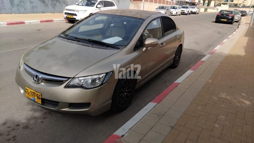 מודעת רכב הונדה סיוויק