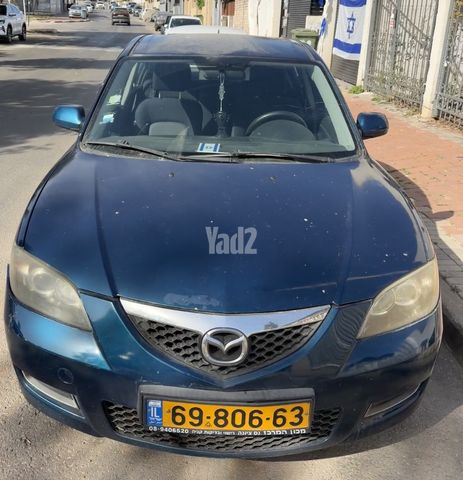 מודעת רכב מאזדה 3