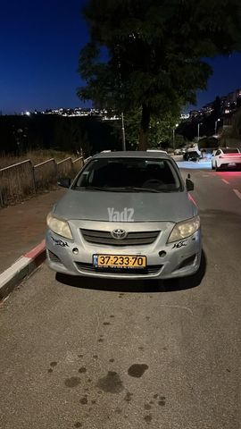 מודעת רכב טויוטה קורולה
