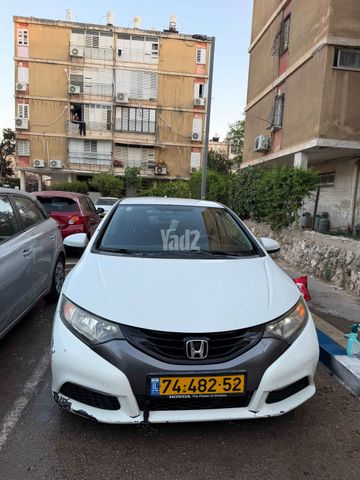 מודעת רכב הונדה סיוויק