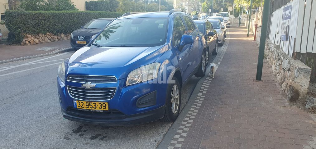 מודעת רכב שברולט טראקס