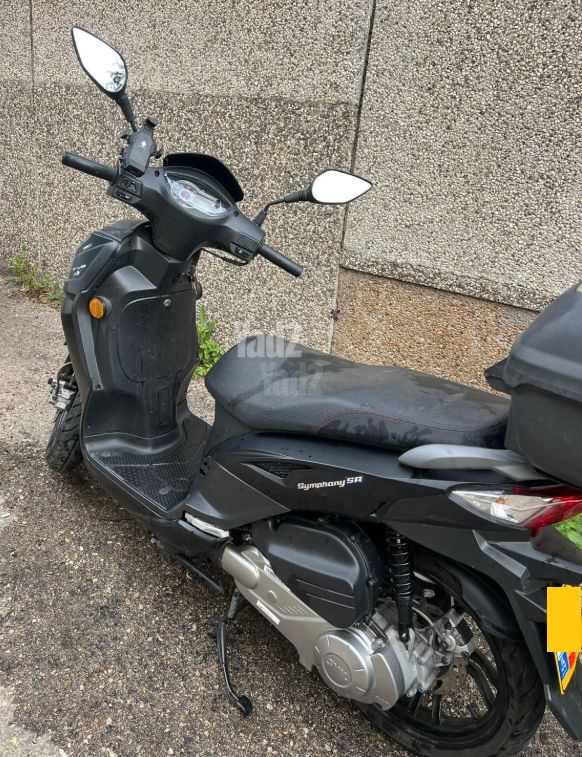 מודעת רכב סאן יאנג סימפוני 125