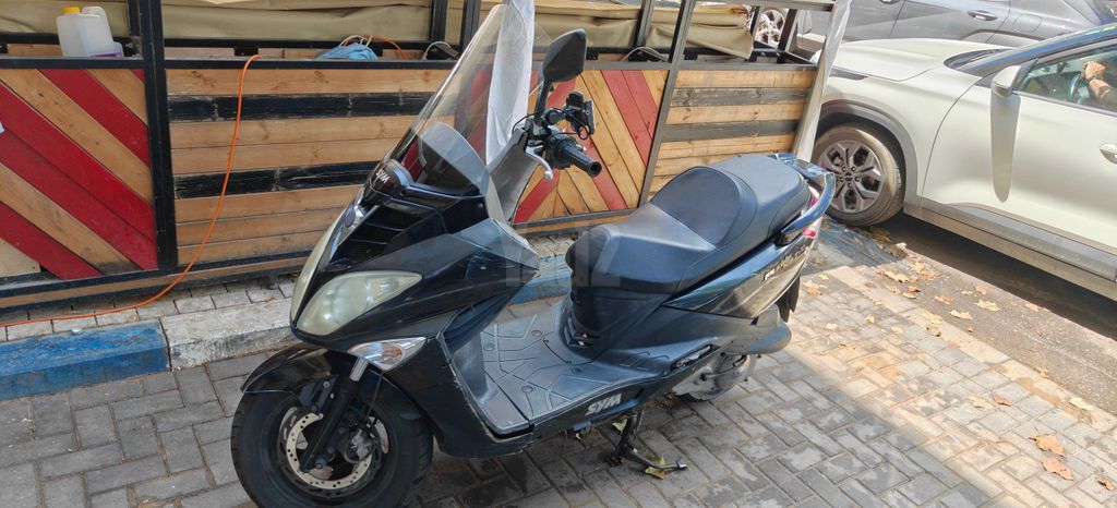 מודעת רכב סאן יאנג ג'וי רייד 125
