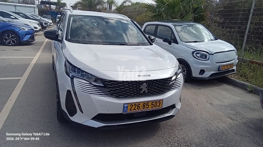 מודעת רכב פיג'ו 5008