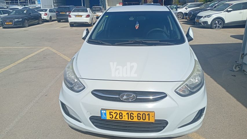 מודעת רכב יונדאי אקסנט i25