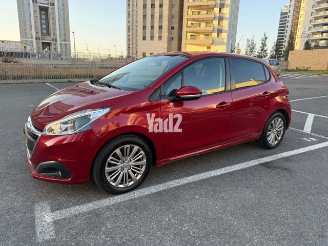 מודעת רכב פיג'ו 208