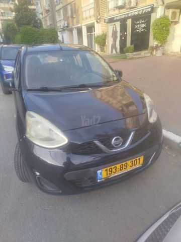 מודעת רכב ניסאן מיקרה