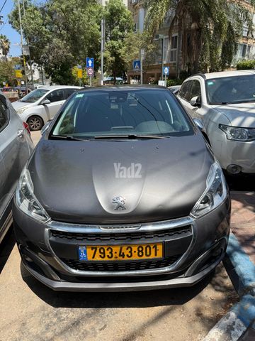 מודעת רכב פיג'ו 208