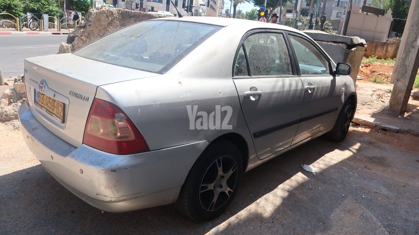 מודעת רכב טויוטה קורולה