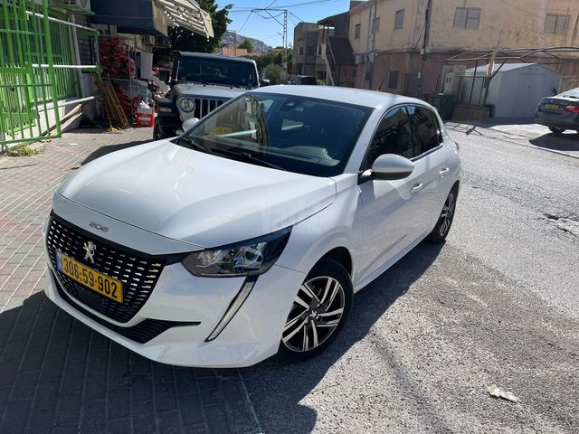 מודעת רכב פיג'ו 208