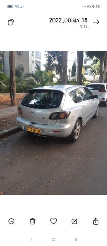 מודעת רכב מאזדה 3