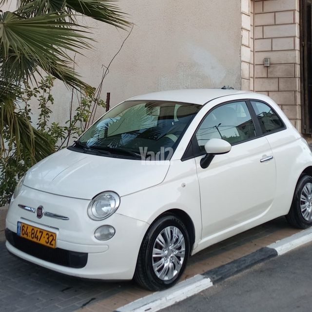 מודעת רכב פיאט 500