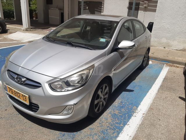 מודעת רכב יונדאי אקסנט i25
