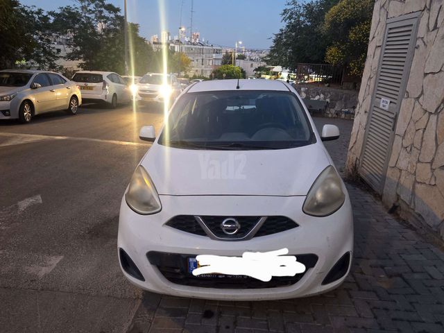מודעת רכב ניסאן מיקרה
