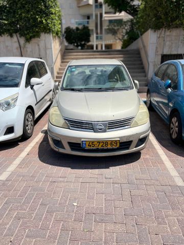 מודעת רכב ניסאן טידה