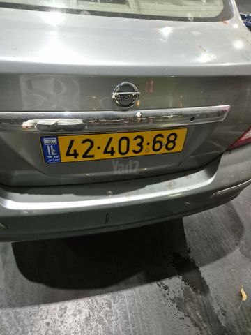 מודעת רכב ניסאן טידה