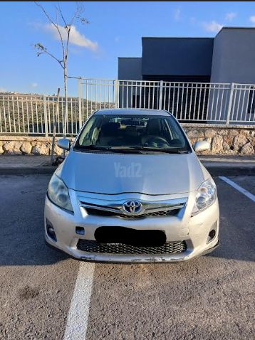 מודעת רכב טויוטה אוריס