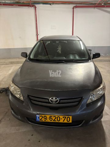 מודעת רכב טויוטה קורולה