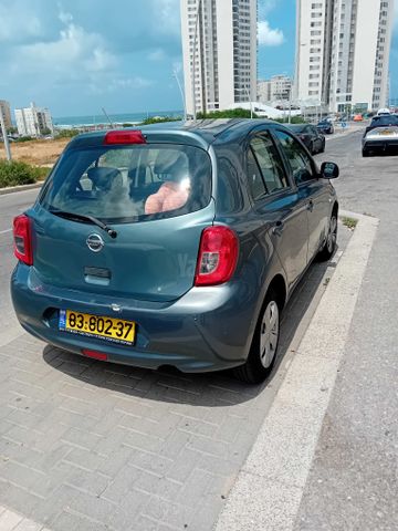 מודעת רכב ניסאן מיקרה