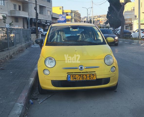 מודעת רכב פיאט 500