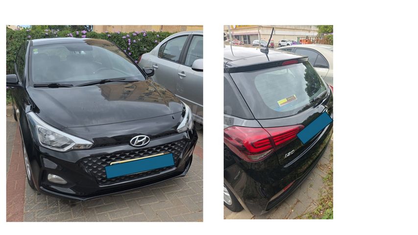 מודעת רכב יונדאי i20