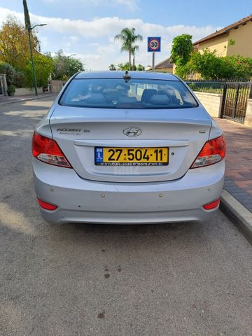 מודעת רכב יונדאי אקסנט i25