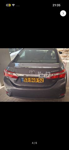 מודעת רכב טויוטה קורולה