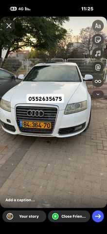 מודעת רכב אאודי A6