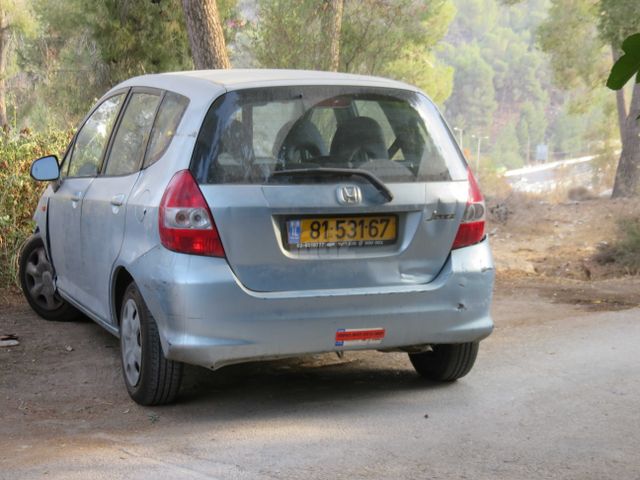 מודעת רכב הונדה ג'אז 