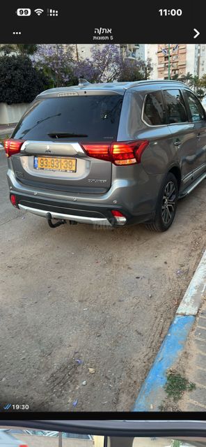מודעת רכב מיצובישי אאוטלנדר