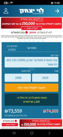 מודעת רכב קיה ספורטז'