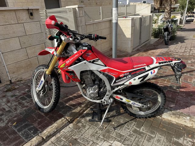 מודעת רכב הונדה CRF250L