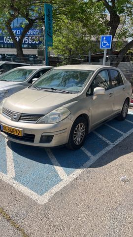 מודעת רכב ניסאן טידה