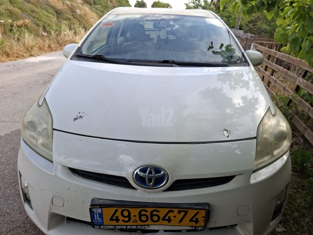 מודעת רכב טויוטה פריוס