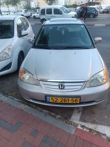מודעת רכב הונדה סיוויק