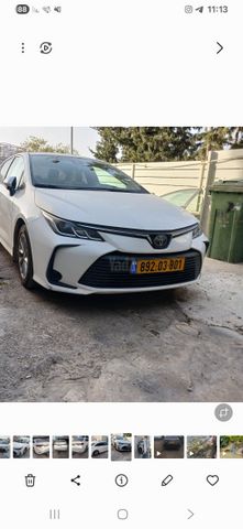מודעת רכב טויוטה קורולה