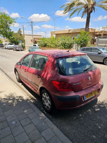 מודעת רכב פיג'ו 307