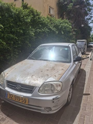 מודעת רכב יונדאי אקסנט i25