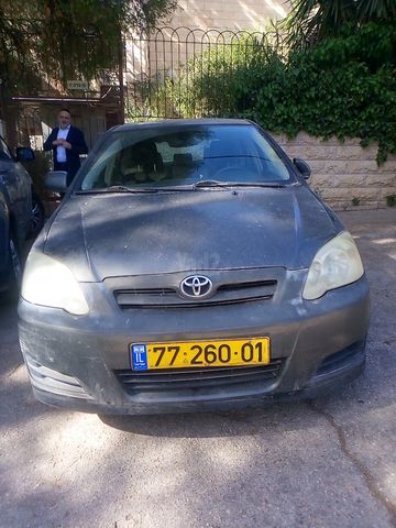 מודעת רכב טויוטה קורולה