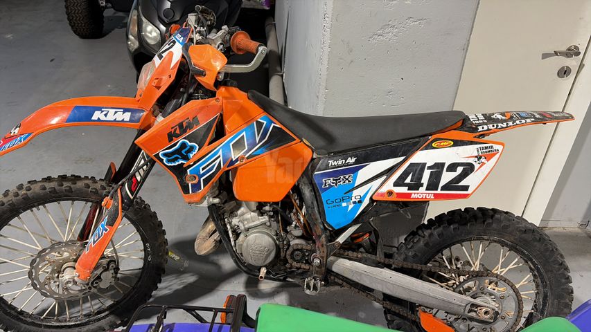 מודעת רכב KTM MX SX 125