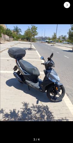 מודעת רכב קימקו אג'יליטי סיטי 125