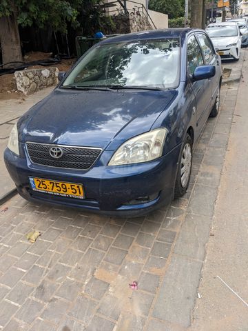 מודעת רכב טויוטה קורולה