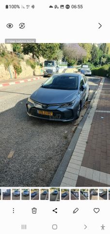 מודעת רכב טויוטה קורולה