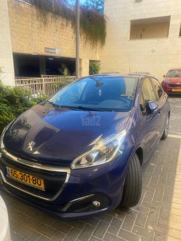 מודעת רכב פיג'ו 208
