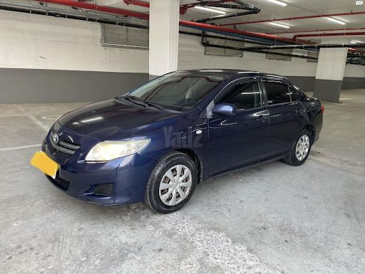 מודעת רכב טויוטה קורולה